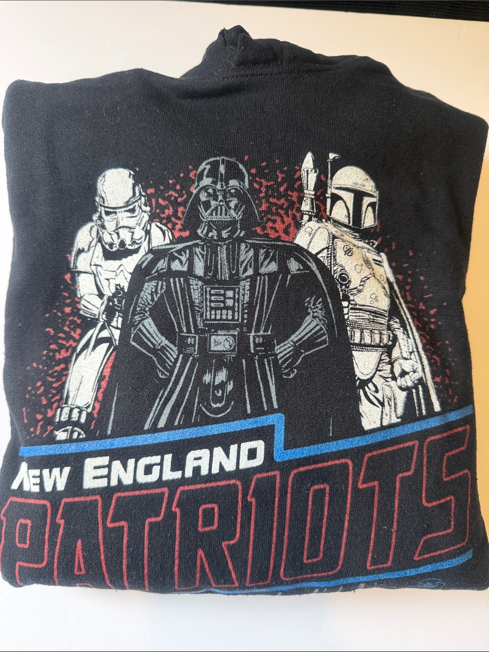 Junk Food New England Patriots Star Wars Empire Pullover Hoodie